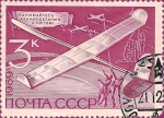 Stamps Russia -  Técnicas Deportivas. Deporte de aeromodelos.