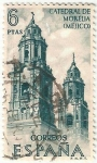 Stamps Spain -  CATEDRAL DE MORELIA ( MEJICO )