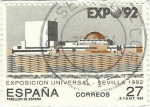 Stamps Spain -  EXPOSICION UNIVERSAL - SEVILLA 1992
