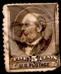Sellos de America - Estados Unidos -  Estados Unidos James A Garfield 1882