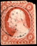 Stamps : America : United_States :  Scot 10a