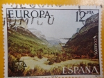 Stamps Spain -  Parque Nacional Ordesa.
