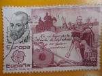 Stamps Spain -  Europa CEPT- El Quijote Miguel De Cervantes.