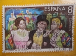 Stamps Spain -  Ed:2656- La Verbena de la Paloma.(Zarzuela-de Ricardo de la Vega)