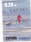Stamps Spain -  Al filo de lo imposible- Travesía polar   (G)