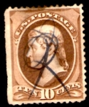 Stamps : America : United_States :  Jefferson 1881