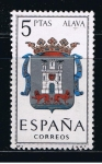Stamps Spain -  Edifil  1406  Escudos de Capitales de provincias españolas.  
