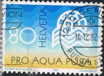 Stamps Switzerland -  14º CONGRESO MUNDIAL DE LA ASOCIACIÓN INTERNACIONAL DE DISTRIBUCIONES DE AGUA, EN ZURICH. Y&T Nº 116
