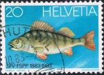 Stamps Switzerland -  CENT. DE LA FEDERACIÓN SUIZA DE PESCA Y DE PISCICULTURA. Y&T Nº 1174