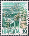Stamps Switzerland -  SERIE BÁSICA. TRATAMIENTO DEL CORREO. CLASIFICACIÓN DE PAQUETES. Sc Nº 780