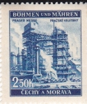 Stamps Czechoslovakia -  Protectorado de Bohémia y Moravia-Prager Messe