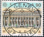 Stamps Switzerland -  EUROPA 1990. OFICINA DE CORREOS DE GINEBRA. Sc Nº 862