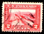 Stamps : America : United_States :  Canal de Panama 1913