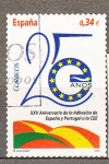 Stamps Spain -  4574 Adhesión a la CEE (672)