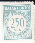 Stamps Indonesia -  Sello Tasa