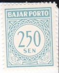 Stamps : Asia : Indonesia :  Sello Tasa