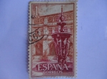 Stamps Spain -  Monasterio de Samos.  (Patio).Edifil:1323