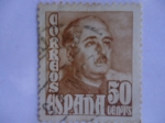 Stamps Spain -  General Franco