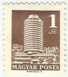 Stamps : Europe : Hungary :  HOTEL BUDAPEST