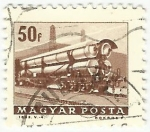 Stamps : Europe : Hungary :  LOCOMOTORA