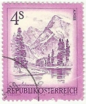 Stamps Austria -  ALMSEE UPPER AUSTRIA