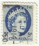 Stamps Canada -  REINA ELIZABETH II