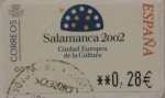 Stamps Spain -  ciudad europea de la cultura 2002