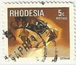 Sellos del Mundo : Africa : Zimbabwe : CITRINE