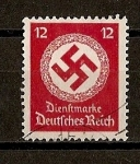 Stamps : Europe : Germany :  Servicio.
