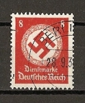 Stamps : Europe : Germany :  Servicio.