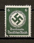 Stamps : Europe : Germany :  Servicio.