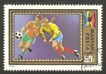 Sellos de Europa - Hungr�a -  346 - Campeonato Europeo de fútbol, Rumania