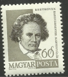 Stamps Hungary -  Beethoven