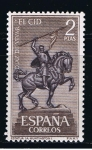 Sellos de Europa - Espaa -  Edifil  1445  Rodrigo Díaz de Vivar, · El Cid ·.  