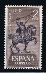 Stamps Spain -  Edifil  1445  Rodrigo Díaz de Vivar, · El Cid ·.  