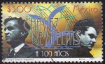 Stamps : America : Mexico :  1892 - Carlos Chavez y Silvestre Revueltas, compositores musicales