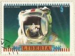 Stamps Liberia -  APOLLO 14