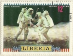 Stamps Liberia -  APOLLO 14