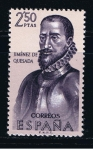 Sellos de Europa - Espaa -  Edifil  1459  Forjadores de América.  ( Gonzalo Jimenez de Quesada. ( 1509 - 1579 ) 