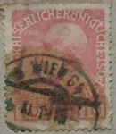 Stamps Australia -  emperador franz josef 1908