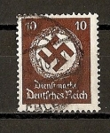 Stamps Germany -  Servicio.