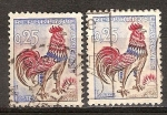 Stamps : Europe : France :  Gallo galo.