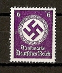 Stamps : Europe : Germany :  Servicio./ Sin Filigrana.
