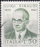 Stamps Italy -  luigi einaudi