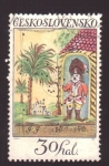 Stamps Czechoslovakia -  Diana de tiro