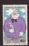 Stamps Czechoslovakia -  Comisario de la U.N.E.S.C.O.- G. K. Chestrton