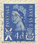 Stamps United Kingdom -  REINA ELIZABETH II