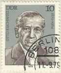 Stamps : Europe : Germany :  OTTO BUCHWITZ