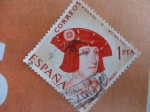 Stamps Spain -  IV Centnrio de la muerte de Carlos I (1558-1958)