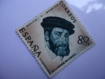 Stamps Spain -  IV Centnrio de la muerte de Carlos I (1558-1958)